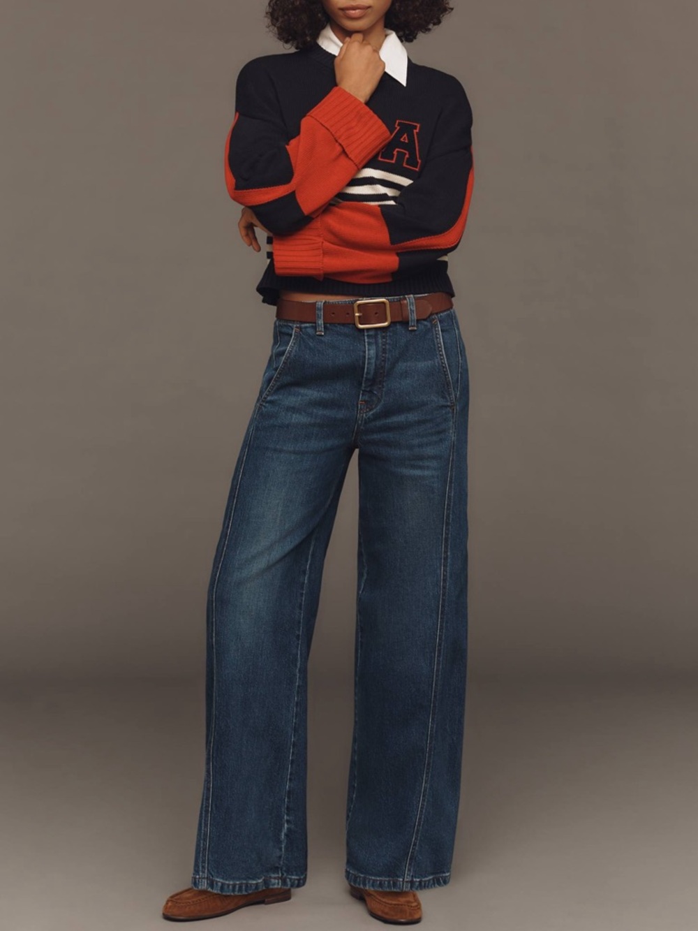 Pilcro Anthropologie The Lex High-Rise Relaxed Tapered Jeans Size 26 - Picture 14 of 15